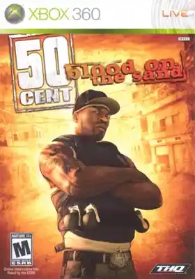 50 Cent Blood On The Sand (USA) box cover front